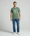 T-shirt Adrian vert pétrole