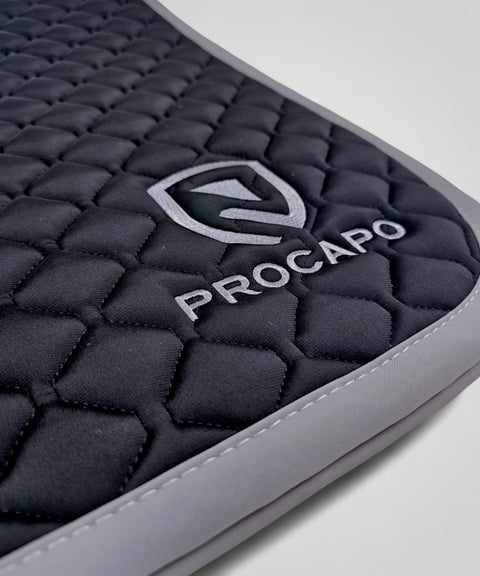 Tapis de selle de dressage Ambassador noir