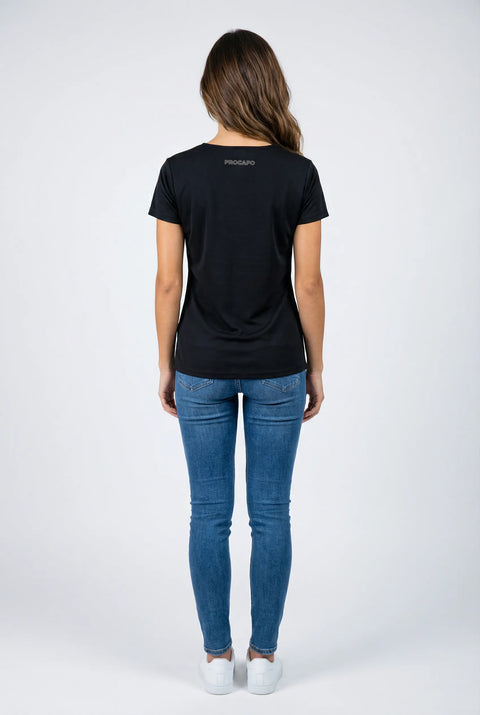 T-shirt femme Avella noir