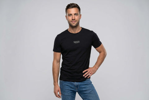 Basic T- Shirt schwarz