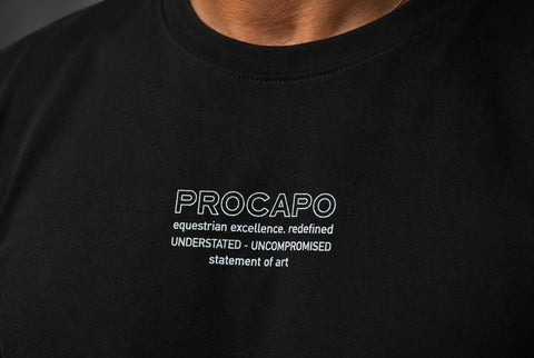 Basic T- Shirt schwarz