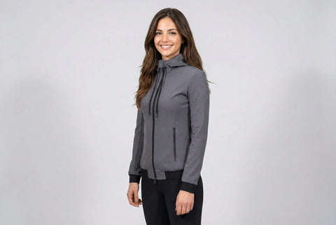 Veste Yumi gris escarpé