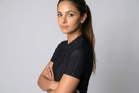 Poloshirt Argenta schwarz