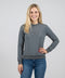 Pull femme Carry vert balsamique