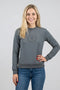Pull femme Carry vert balsamique