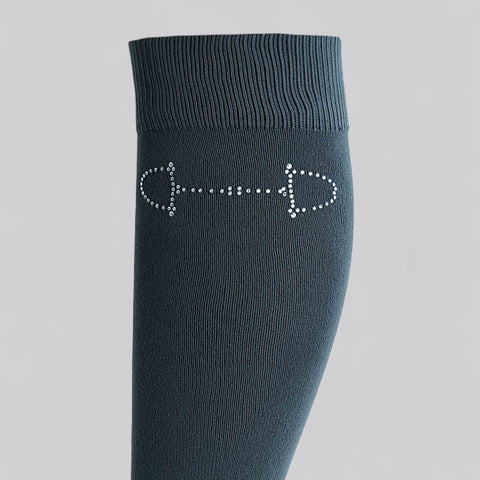 Chaussettes hautes Function Deluxe mors gris