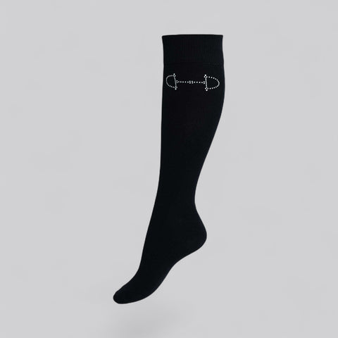 Knee-High Stockings Function Deluxe Bit Black