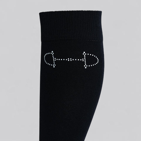 Chaussettes hautes Function Deluxe mors noir