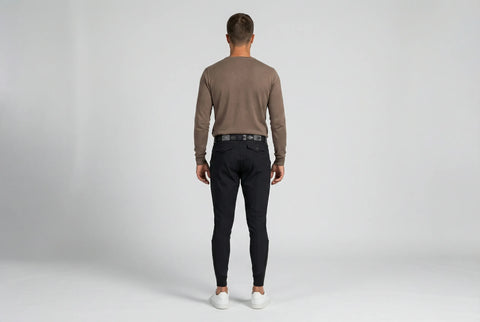 Culotte d'équitation Acento Knee Grip noire