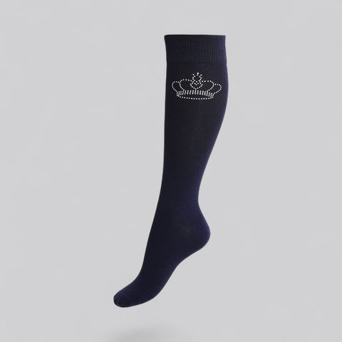 Knee Socks Function Deluxe Crown navy