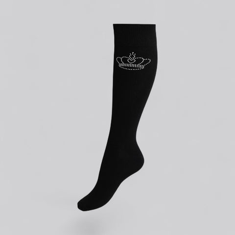 Knee Highs Function Deluxe Crown Black