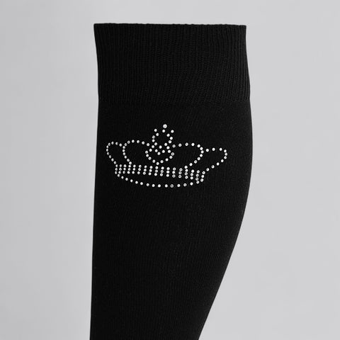 Chaussettes montantes Function Deluxe Couronne noire