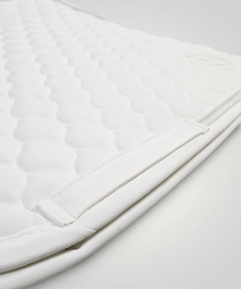 Dressage Saddle Pad Luxury White
