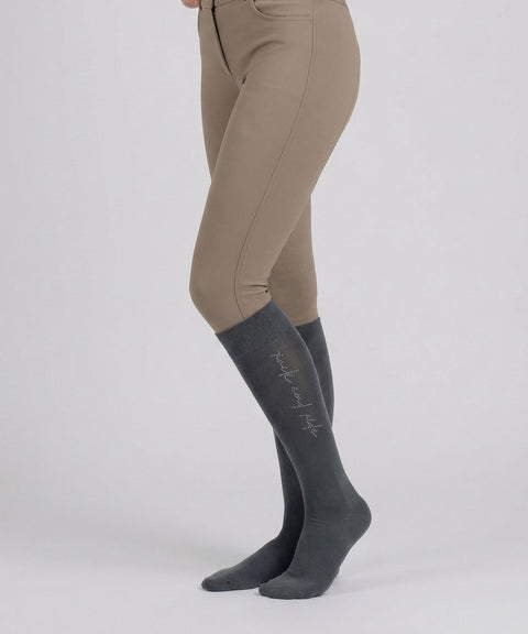 Chaussettes hautes Function Deluxe rock and ride grises