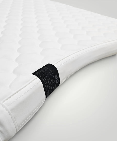 Dressage Saddle Pad Luxury White