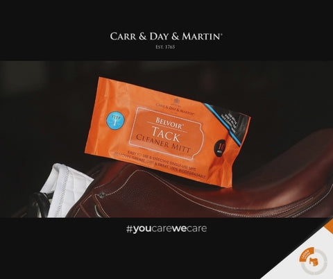 Carr & Day & Martin Leather Cleaning BELVOIR TACK CLEANING MITT